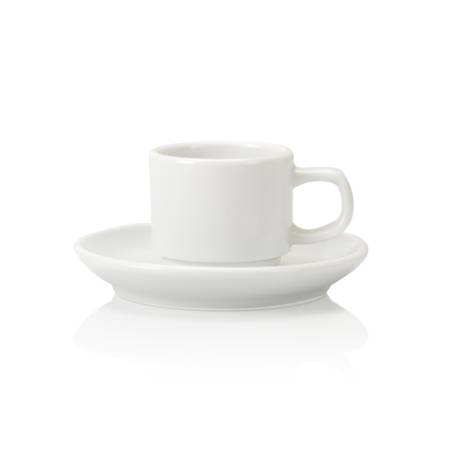 Bone china Pacific stacking espresso cup 9cl
