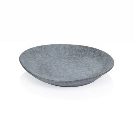 Stone Oval Couple Plate 25.4cm