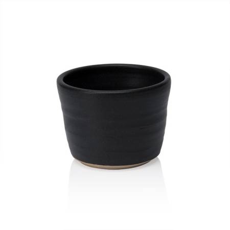Black Soufflé Pot
